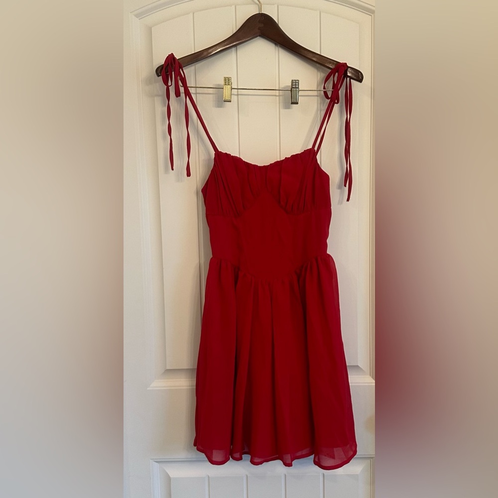 NWT SHEIN red short dress. Size XS